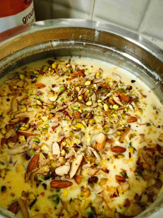 Delicious Phirni prepared by COOX