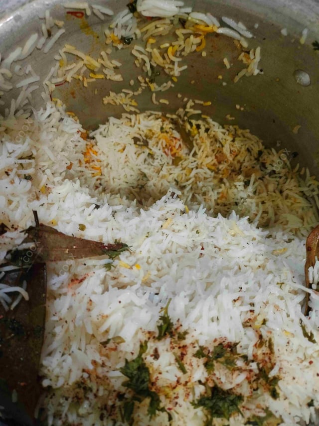 Delicious Veg Biryani prepared by COOX