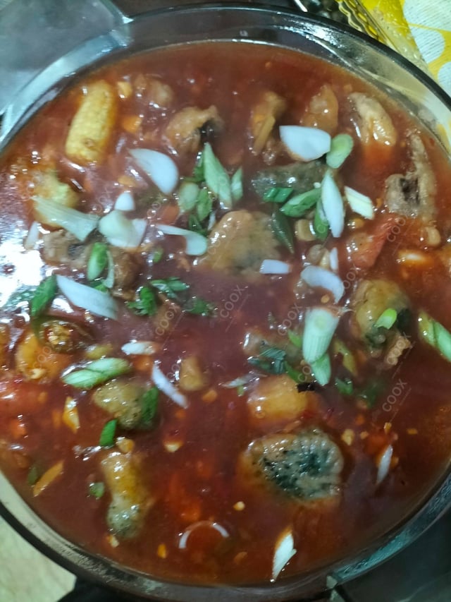 Delicious Mix Veg in Hot Garlic Sauce prepared by COOX