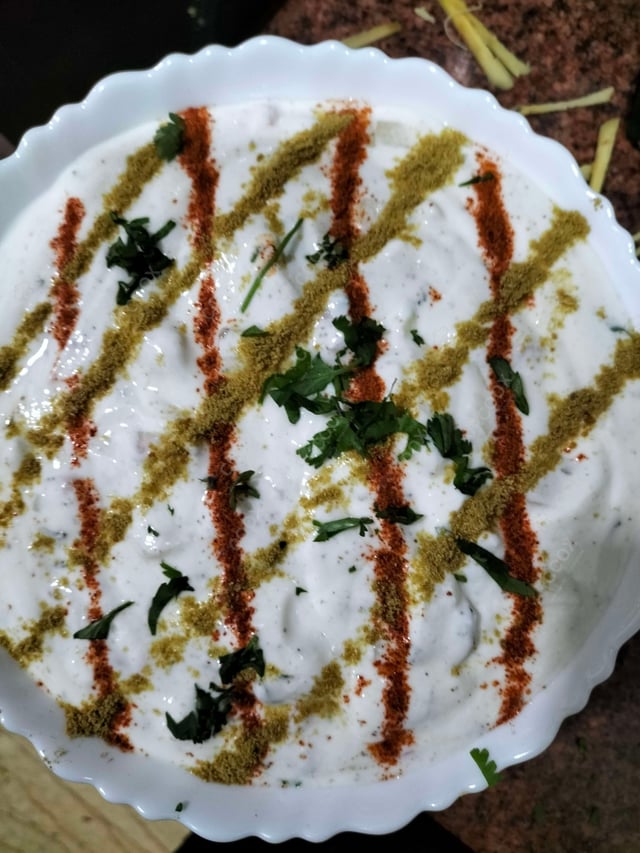 Delicious Mix Veg Raita prepared by COOX