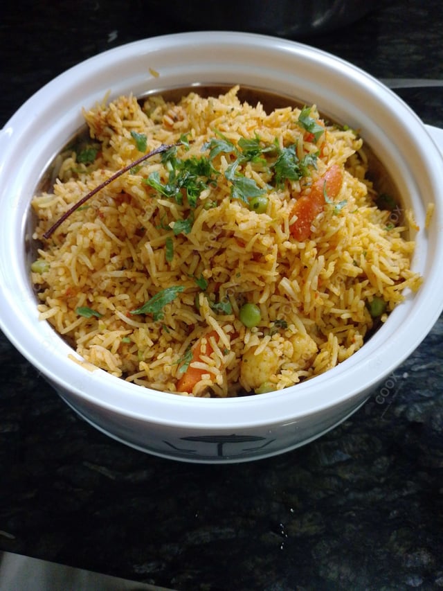 Delicious Veg Pulao prepared by COOX