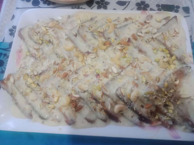 Delicious Shahi Tukda prepared by COOX