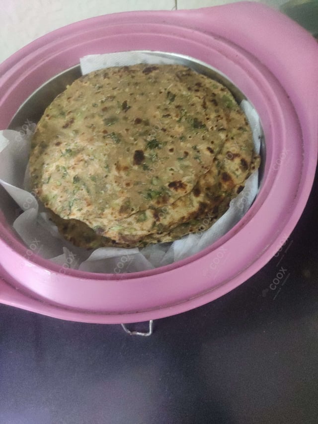 Delicious Stuffed Parathas prepared by COOX