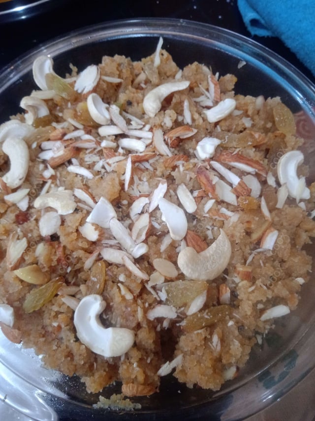 Delicious Moong Dal Halwa prepared by COOX