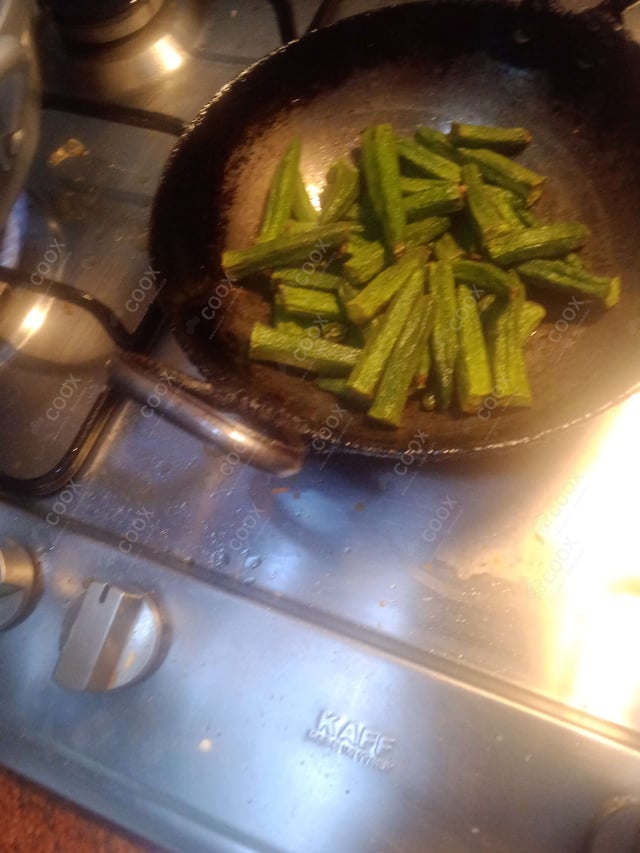 Delicious Kurkuri Bhindi prepared by COOX