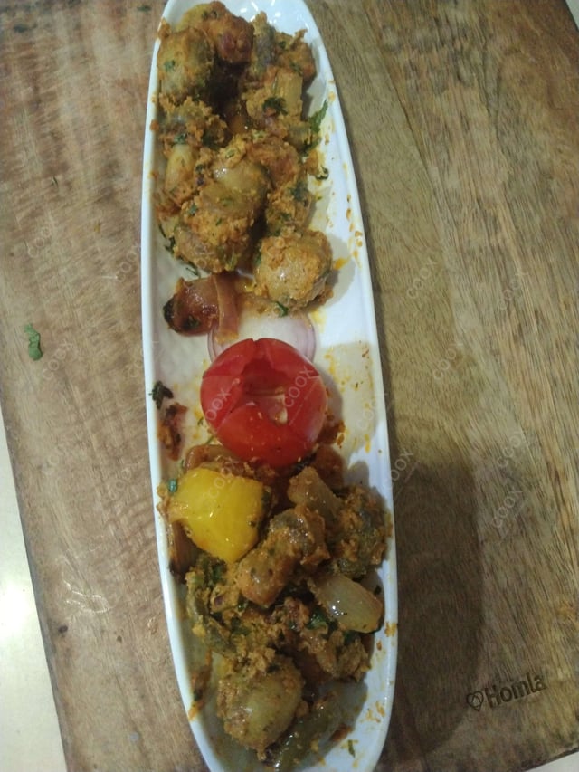 Delicious Mushroom Tikka prepared by COOX