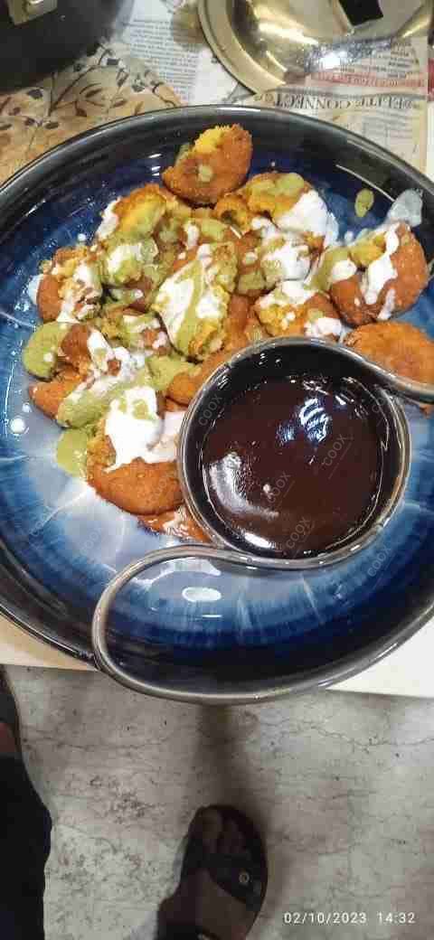 Delicious Aloo Tikki Chaat prepared by COOX