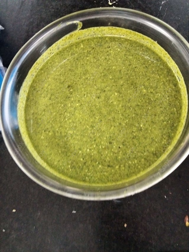 Delicious Green Chutney prepared by COOX