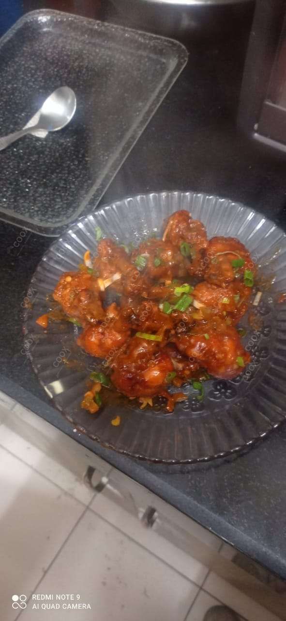 Delicious Chilly Chicken prepared by COOX