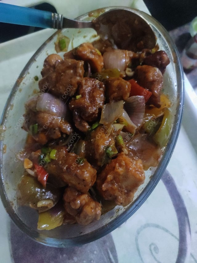 Delicious Chilli Mushroom prepared by COOX