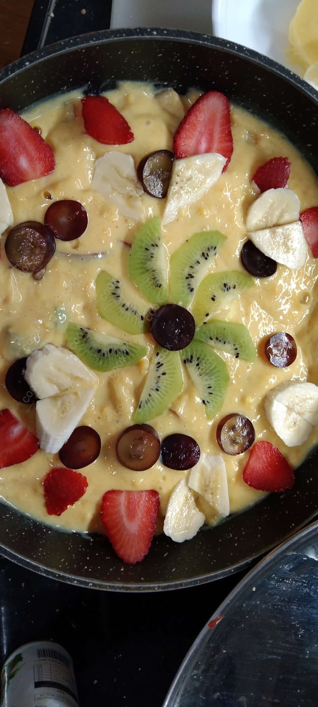 Delicious Fruit Custard prepared by COOX