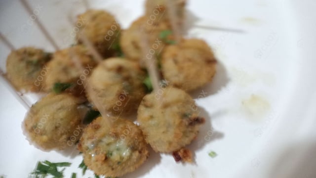 Delicious Fried Cheese Balls prepared by COOX