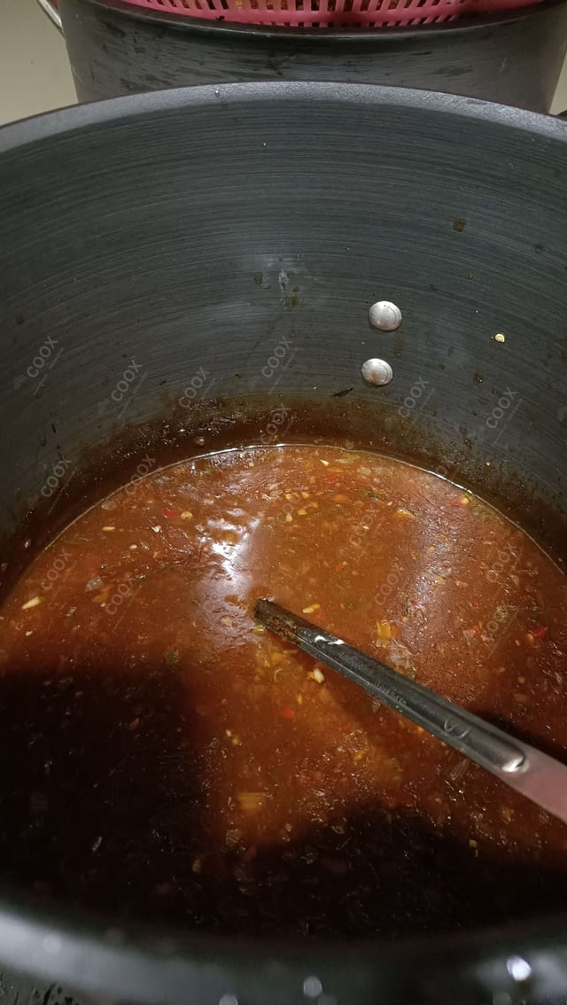 Delicious Veg Manchurian (Gravy) prepared by COOX