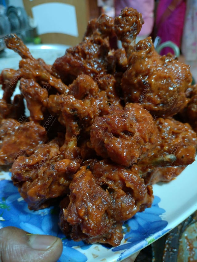 Delicious Chicken Lollipop prepared by COOX