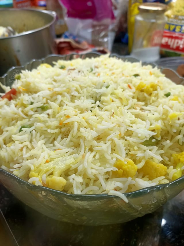 Delicious Veg Pulao prepared by COOX