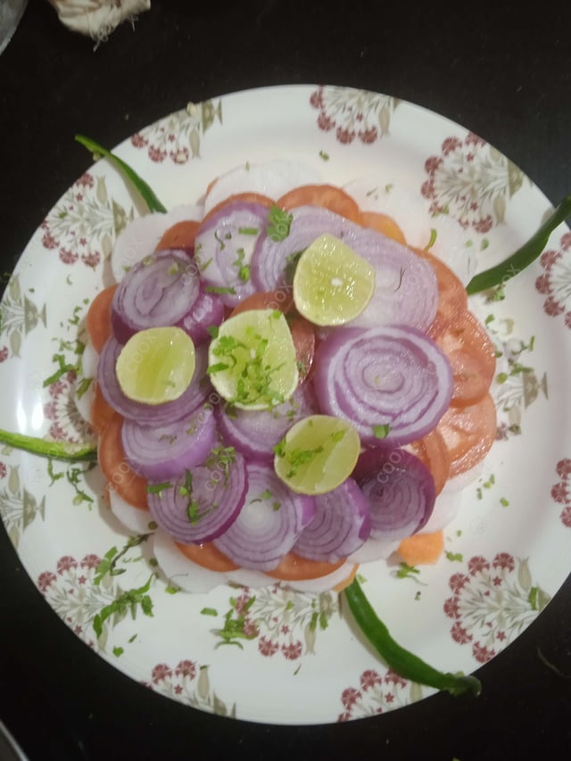 Delicious Salad, Papad prepared by COOX