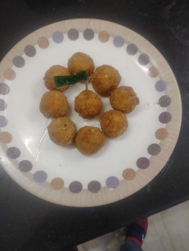 Delicious Fried Cheese Balls prepared by COOX