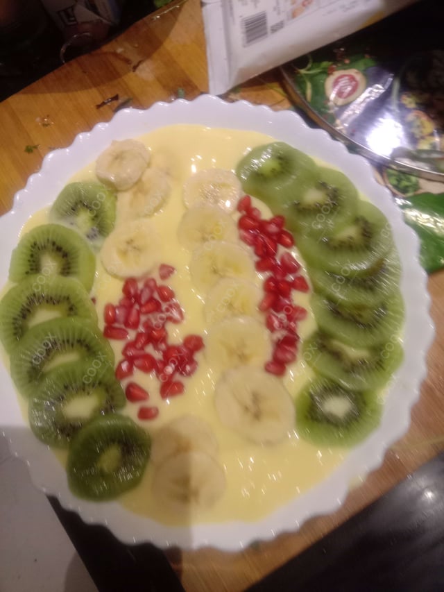 Delicious Fruit Custard prepared by COOX