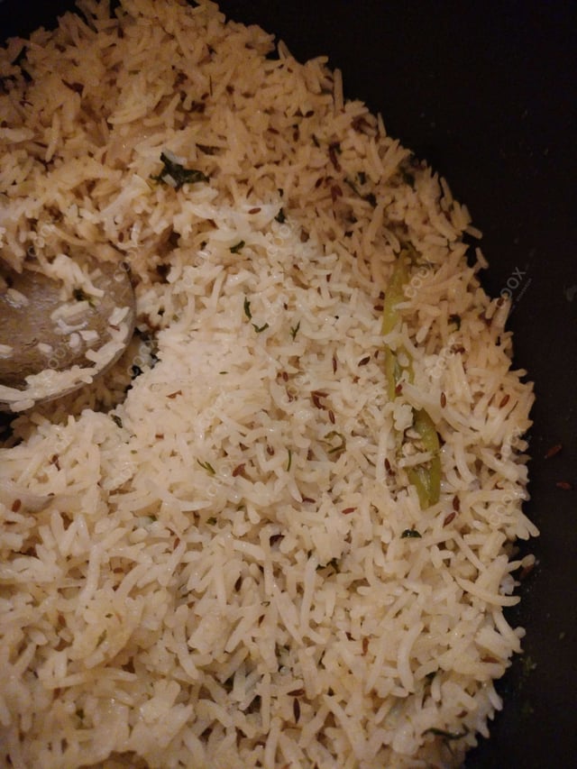 Delicious Jeera Rice prepared by COOX