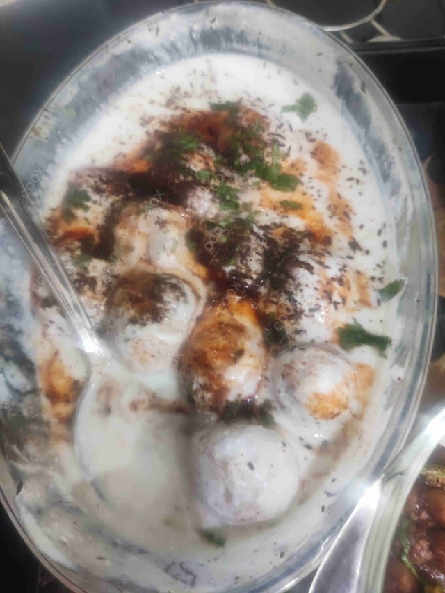 Delicious Dahi Bhalla prepared by COOX