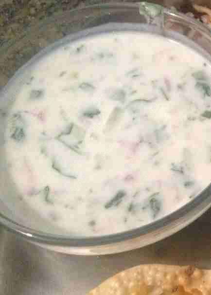 Delicious Cucumber Raita prepared by COOX