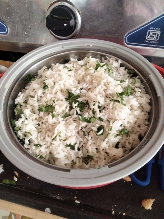 Delicious Jeera Rice prepared by COOX