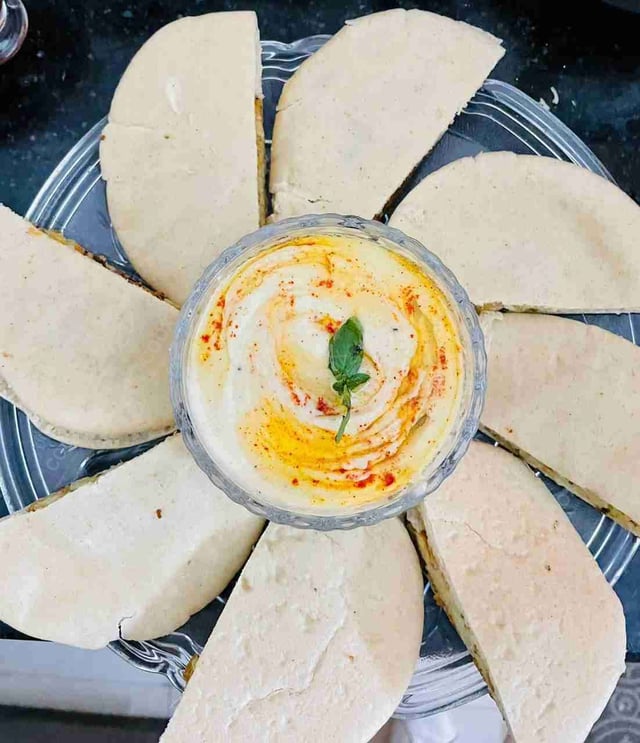 Delicious Hummus Dip prepared by COOX