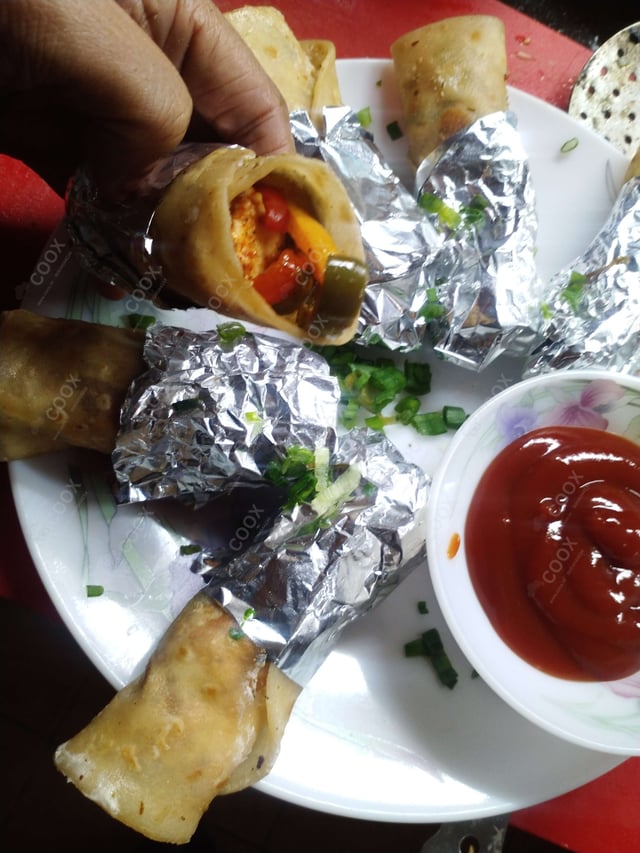 Delicious Veg Kathi Rolls prepared by COOX