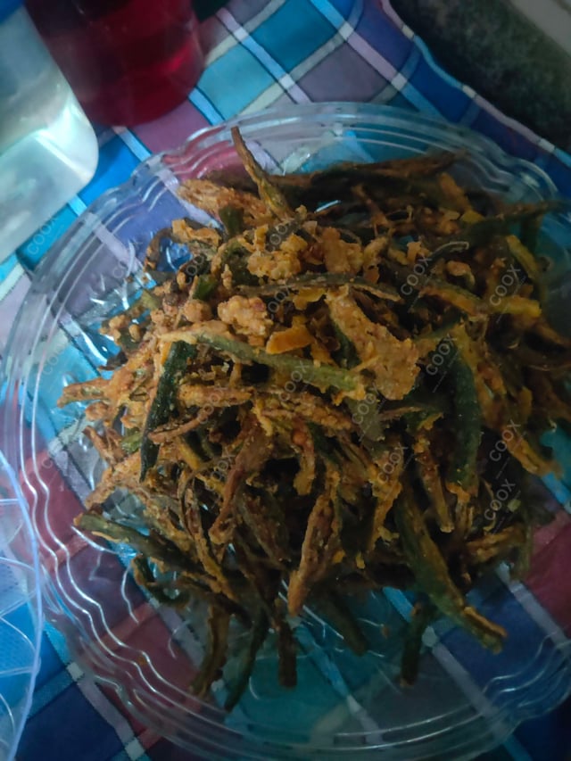 Delicious Kurkuri Bhindi prepared by COOX