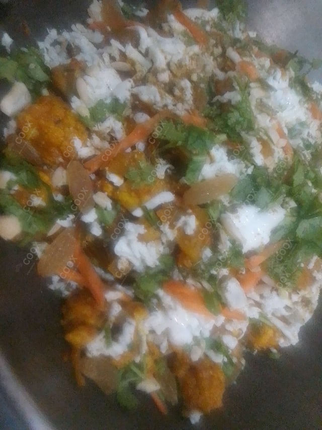 Delicious Mix Veg prepared by COOX