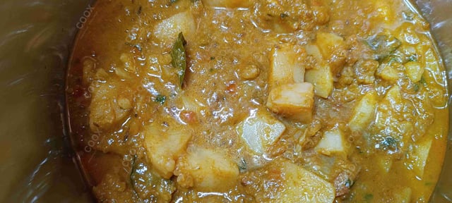 Delicious Aloo Rasedar prepared by COOX