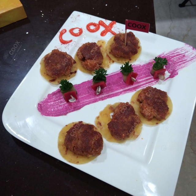 Delicious Galouti Kebab prepared by COOX