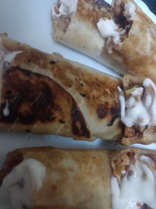 Delicious Chicken Burritos prepared by COOX