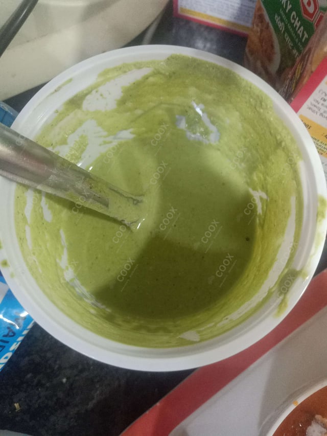 Delicious Green Chutney prepared by COOX