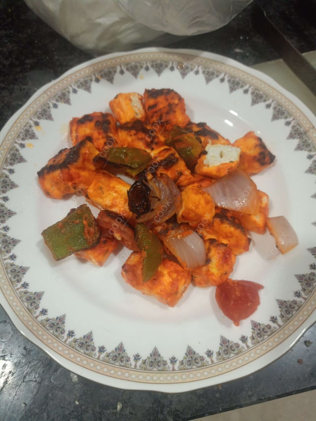 Delicious Paneer Tikka prepared by COOX