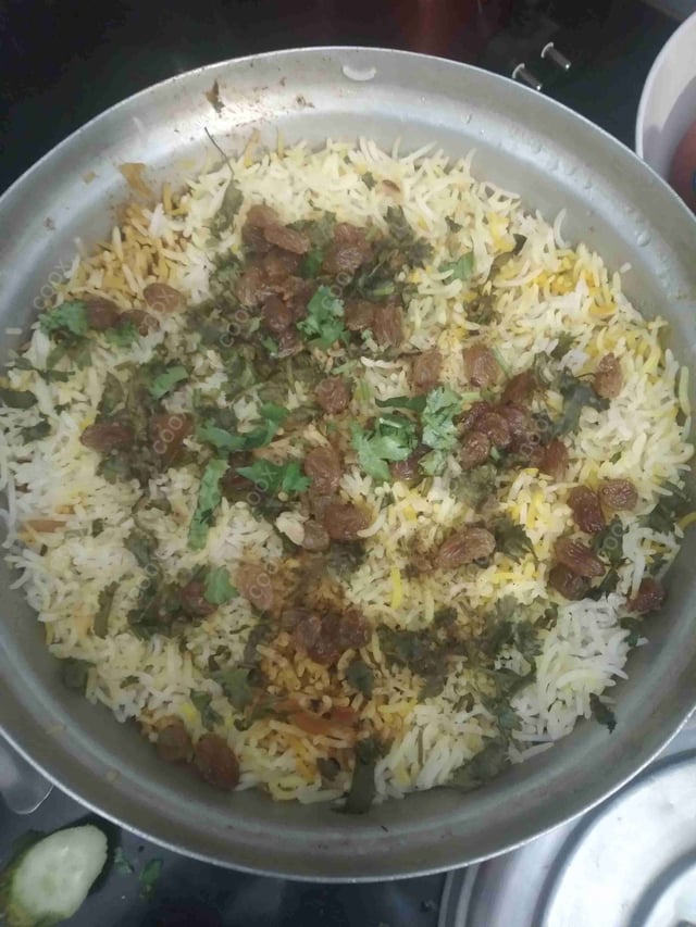 Delicious Chicken Biryani prepared by COOX