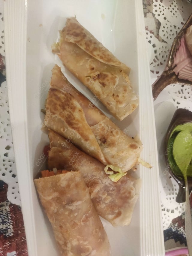 Delicious Veg Kathi Rolls prepared by COOX