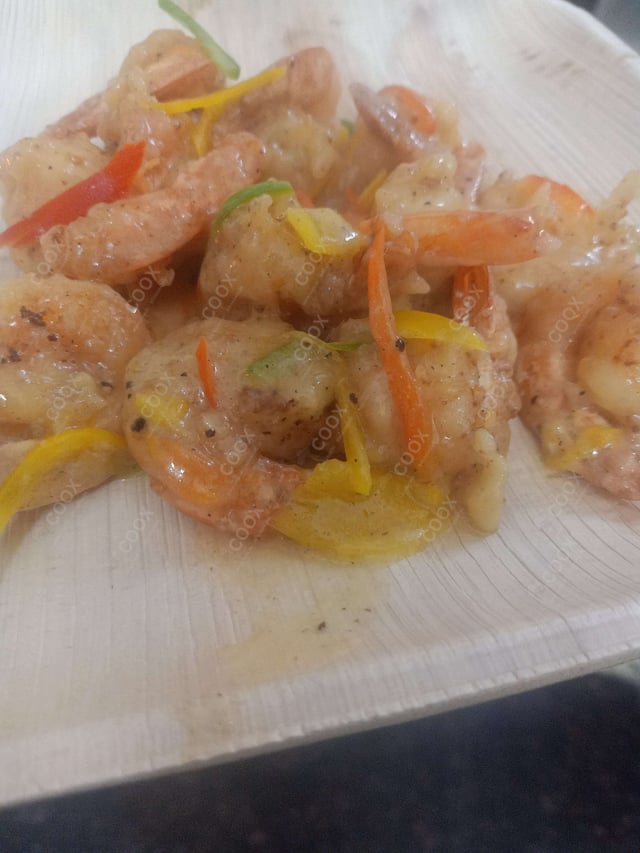 Delicious Butter Garlic Prawns prepared by COOX