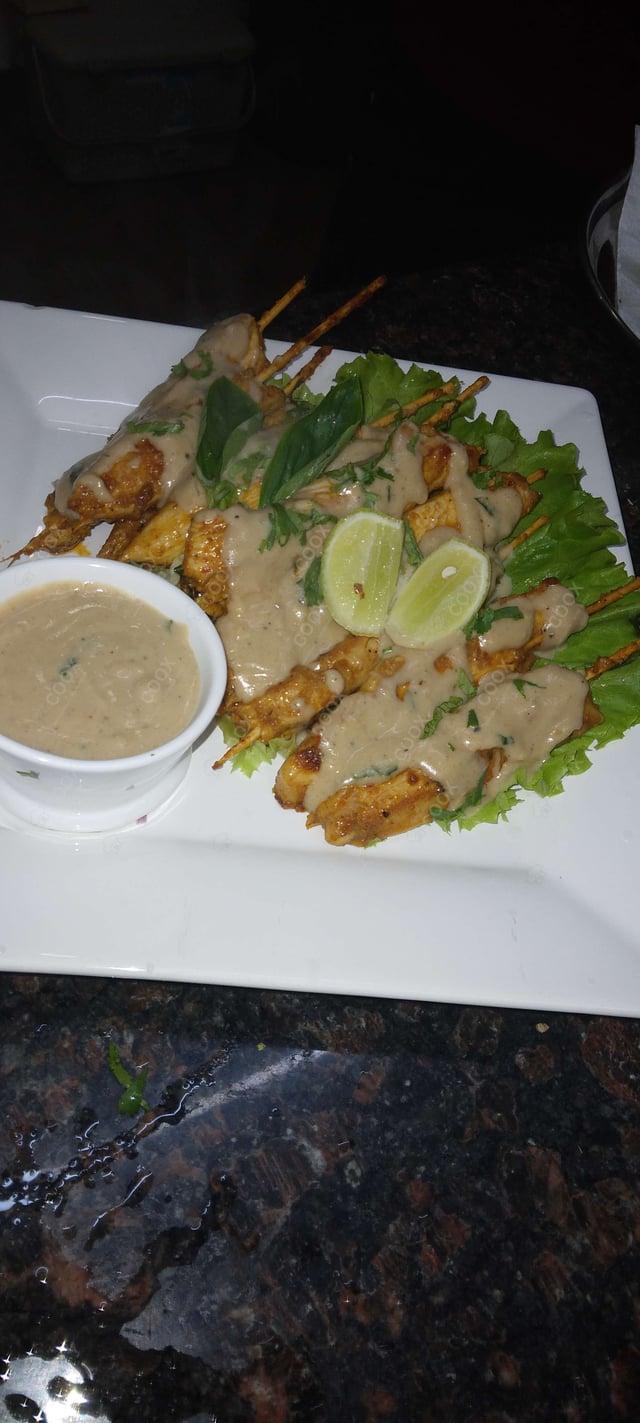 Delicious Chicken Satay prepared by COOX