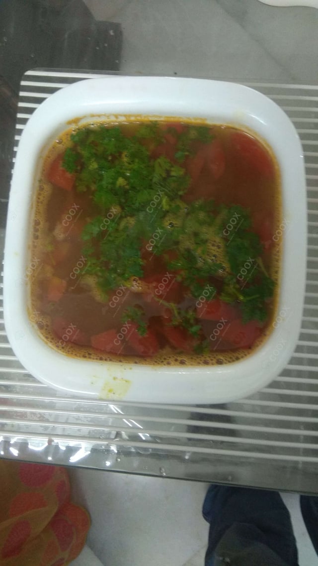 Delicious Rasam prepared by COOX