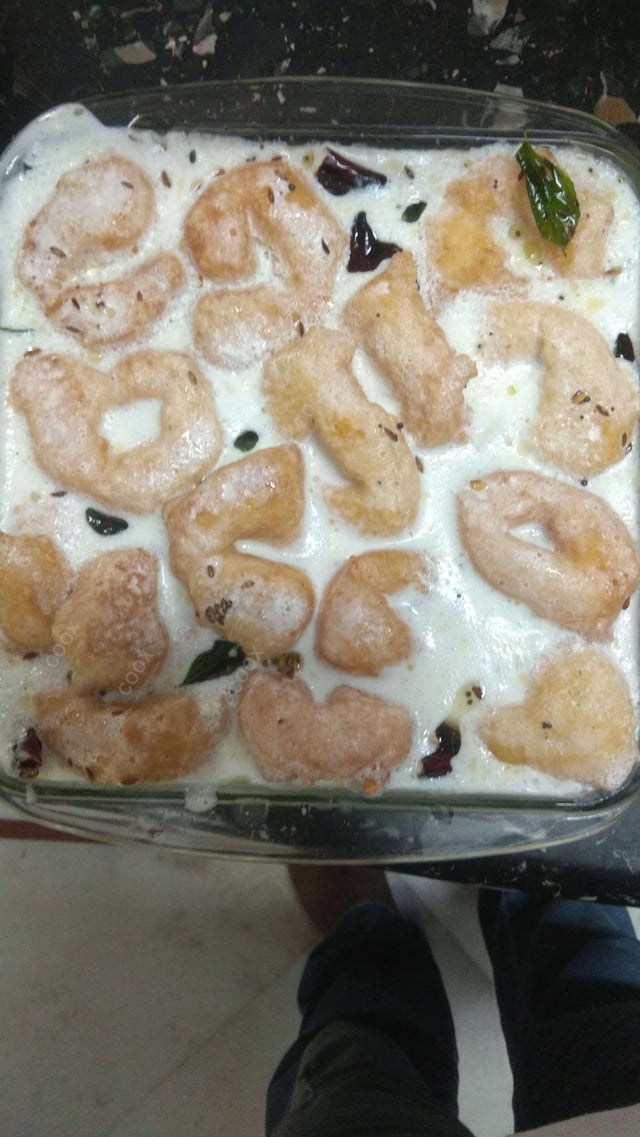 Delicious Dahi Vada prepared by COOX