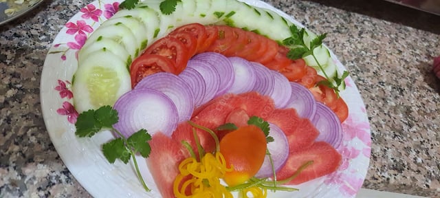 Delicious Salad, Papad prepared by COOX