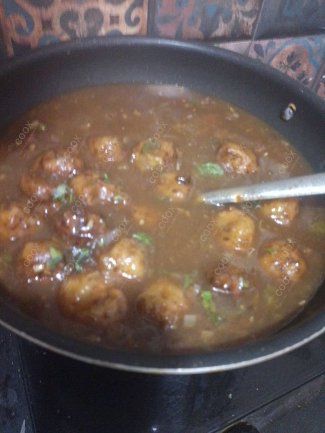 Delicious Veg Manchurian (Gravy) prepared by COOX