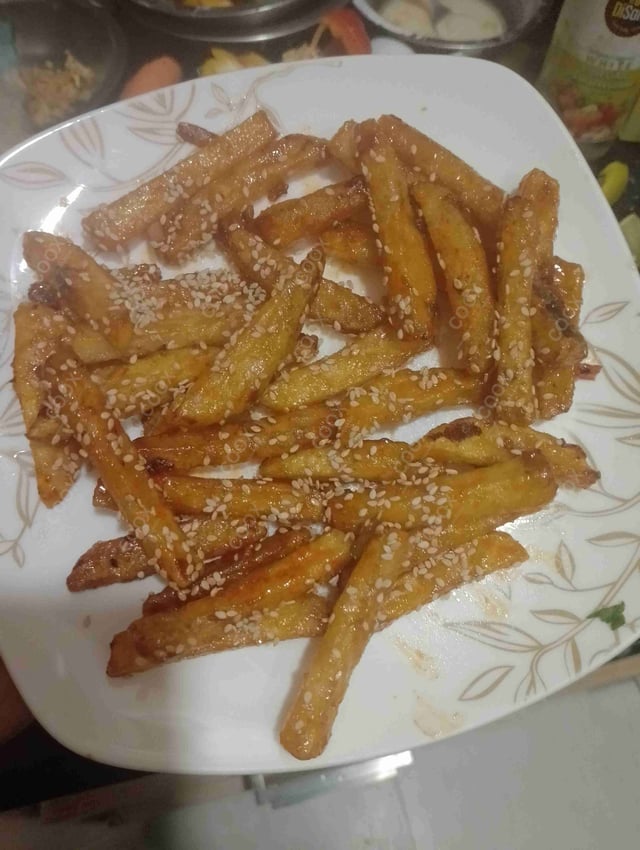 Delicious Honey Chilli Potato prepared by COOX