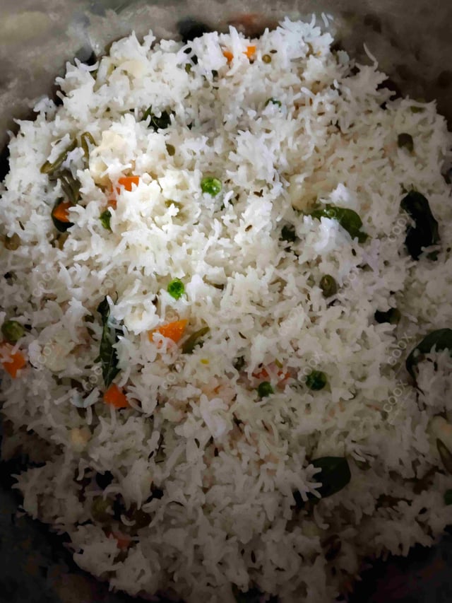 Delicious Veg Pulao prepared by COOX