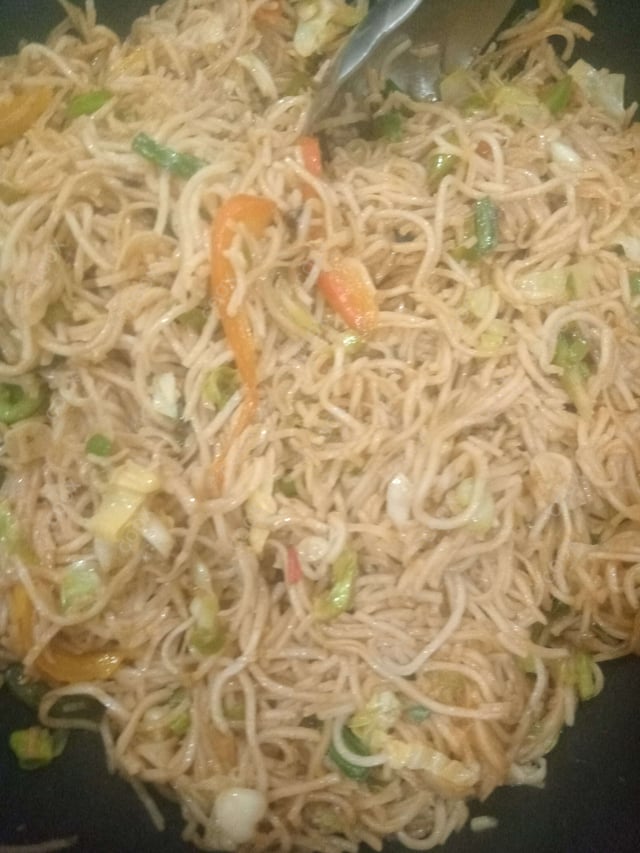 Delicious Chilli Garlic Noodles prepared by COOX