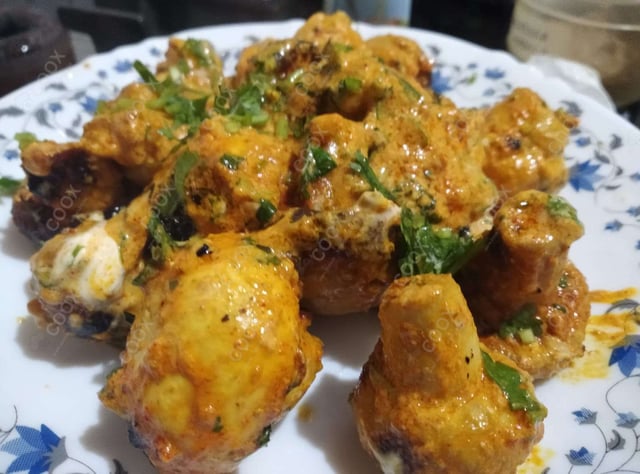 Delicious Mushroom Tikka prepared by COOX