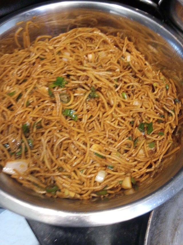 Delicious Chilli Garlic Noodles prepared by COOX