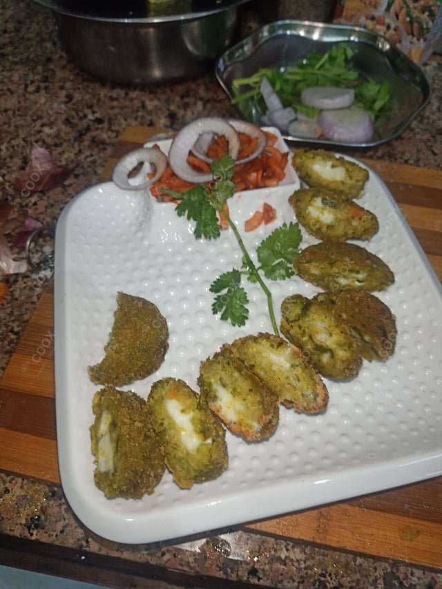 Delicious Hariyali Kebab prepared by COOX