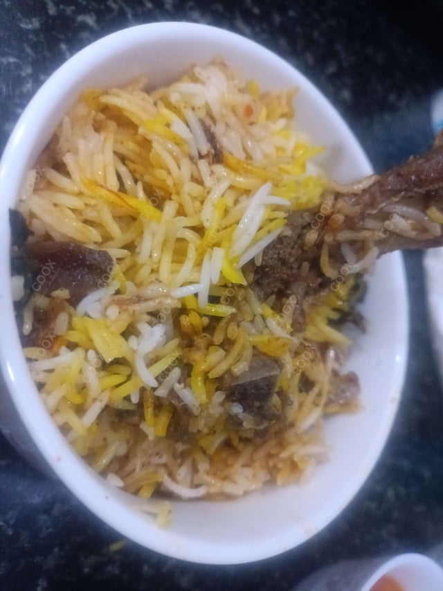 Delicious Mutton Biryani prepared by COOX